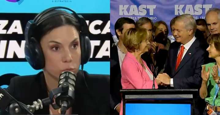 “Fue obligada” y “Estuvo llorando”: Catalina Edwards revela triste acción de Evelyn Matthei para “apoyar” a José Antonio Kast