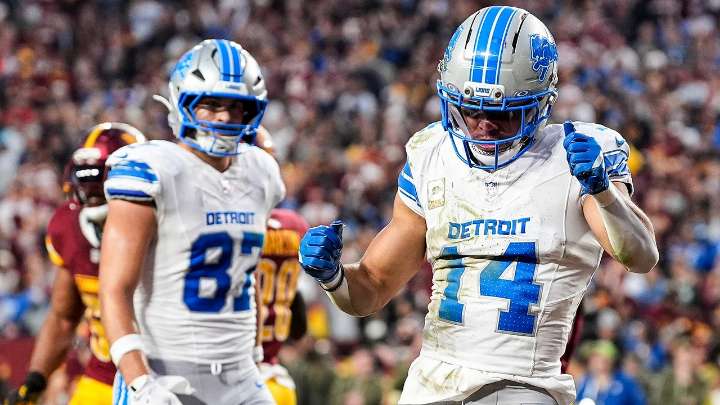 Lions' Amon-Ra St Brown addresses Trump dance at Commanders game