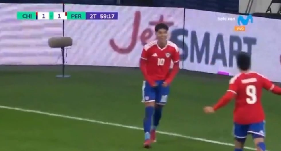 Goles de Chile vs Perú por partido amistoso FIFA