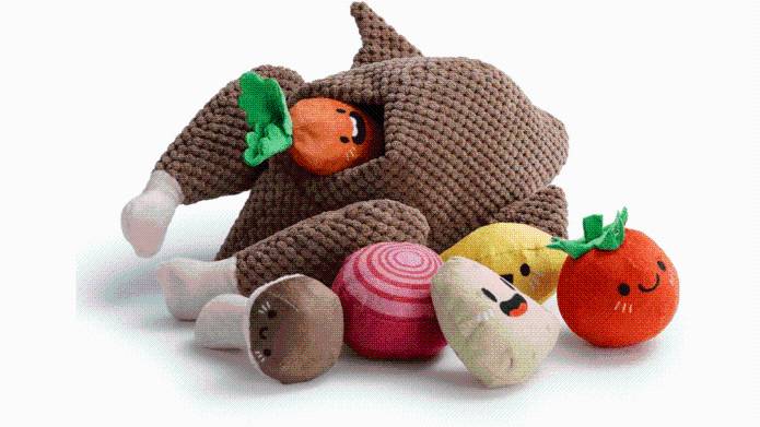 Shoppers Say This Thanksgiving Turkey Dog Toy ‘Keeps My Pup Busy for Ages’