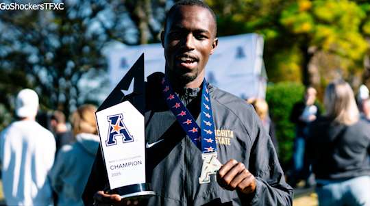 WSU cross-country runner makes history with first conference title in over 30 years