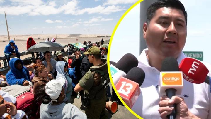 "Como Chile no podemos ser menos": Gobernador de Arica pide "estar preparados" ante posible crisis migratoria en frontera con Perú