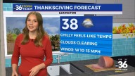 A cold morning and chilly afternoon for Thanksgiving