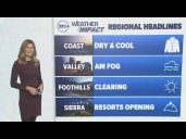 California Weather: Post-holiday travel may bring showers after a dry weekend