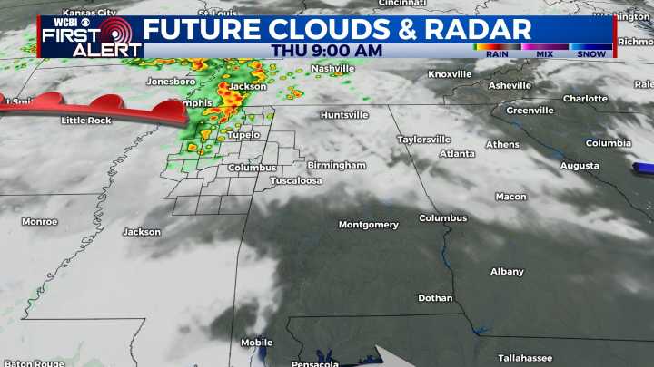 Rainy end of the week