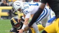 Colts QB Daniel Jones turning back into a pumpkin vs. Steelers with turnover fest