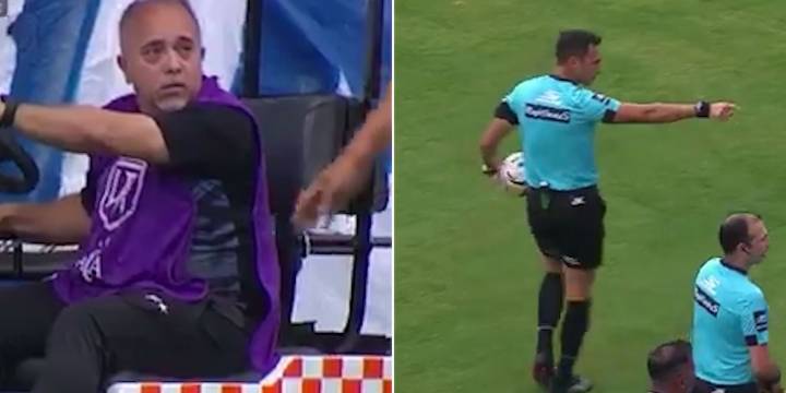 “¡Roja al del carrito!”: la insólita escena que se vivió en el partido de Godoy Cruz que definió su descenso a la Primera B Nacional