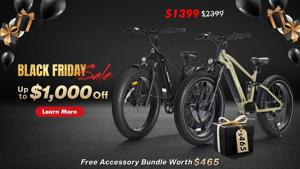 HAOQI E-Bikes Launches 2025 Black Friday Promotion