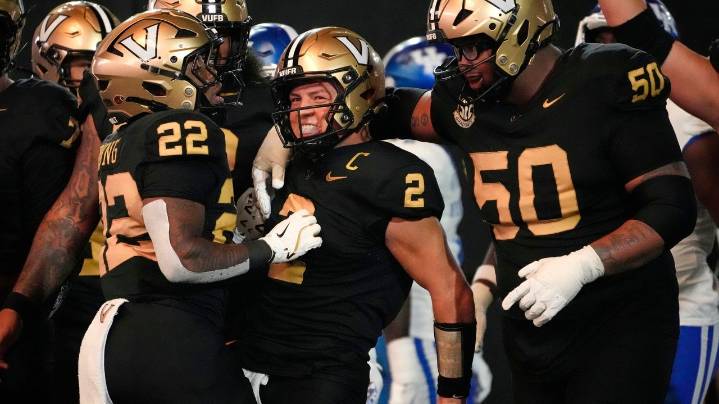 Diego Pavia standing tall leading No. 12 Vanderbilt to historic season