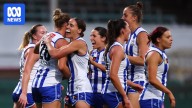 Kangaroos defeat Hawks by 39 points in first AFLW qualifying final