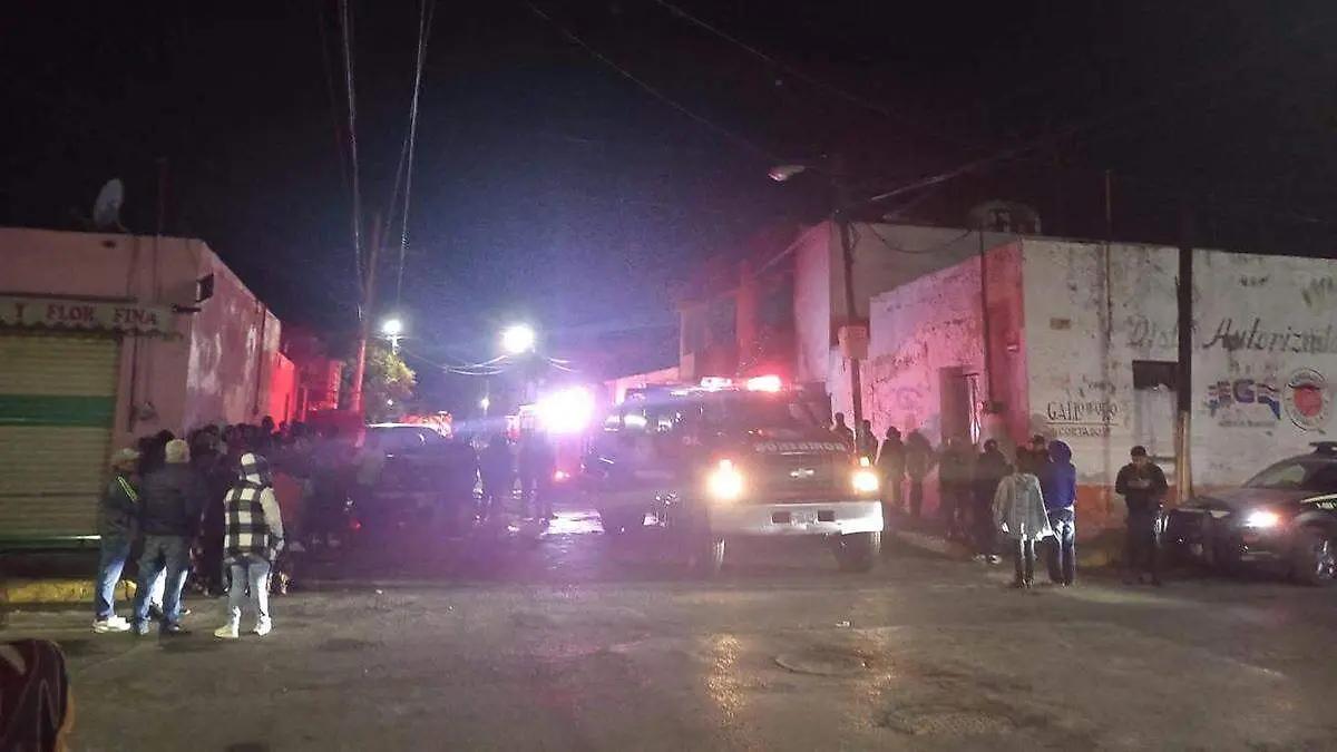 Incendios consumen viviendas en Tepeojuma y Atlixco; una mujer de la tercera edad falleció