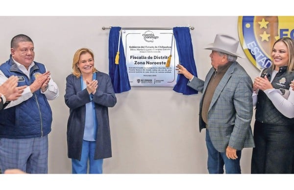 Arranco Maru Campos nuave a era de la Fiscalía Noroeste