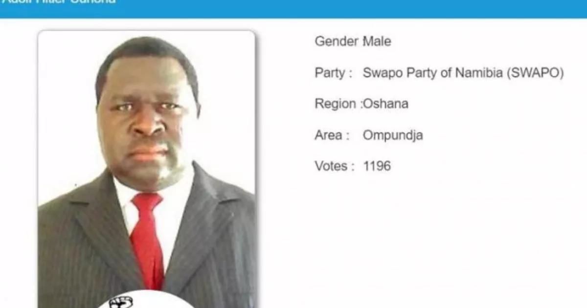 Adolf Hitler gana elecciones por quinta vez en Namibia