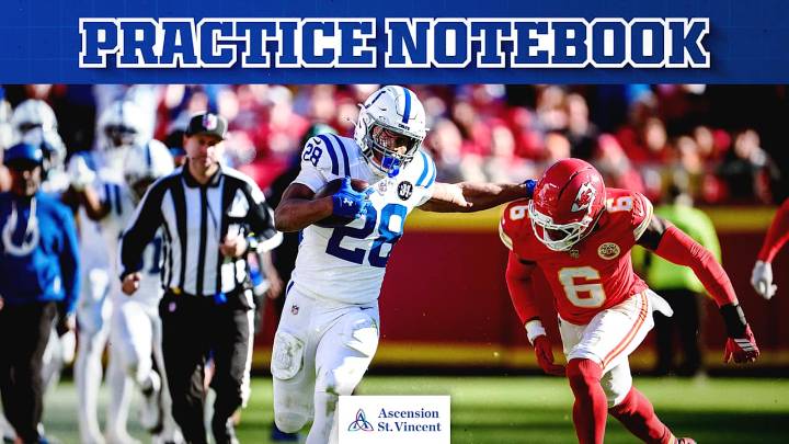 Practice Notebook: Daniel Jones, Jonathan Taylor preparing to face 'tough challenge' presented by Texans defense