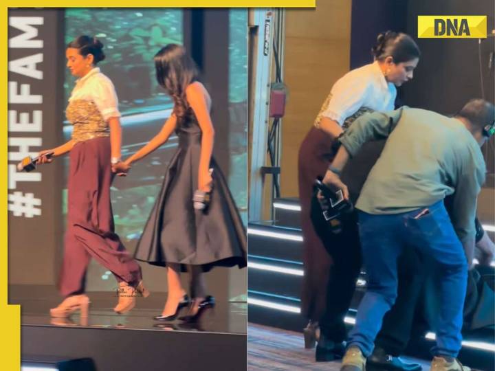 Priyamani helps The Family Man co-star Ashlesha Thakur after she trips at traile