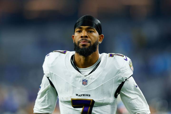 NFL Announces Hefty Punishment for Ravens’ Rashod Bateman Following Week 9 Incident