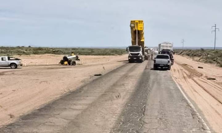 Vialidad empezó a reparar una ruta en la Patagonia, tras una orden judicial