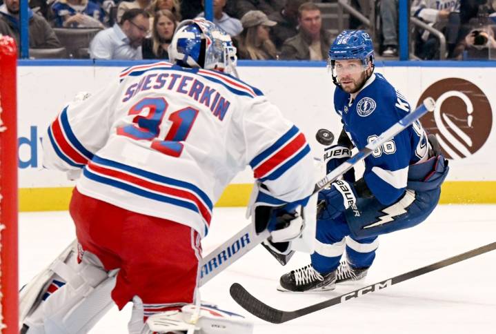 Hobbled Lightning allow season-high 7 goals in home loss to Rangers – Orlando Sentinel