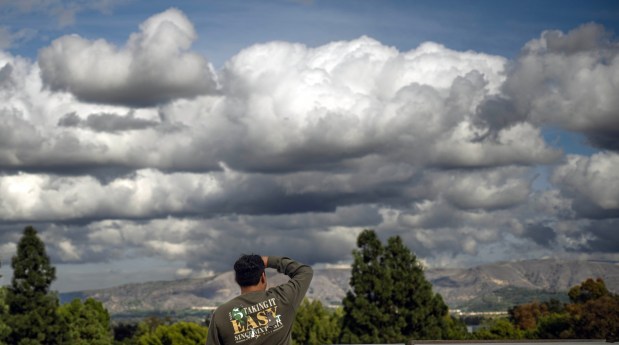 Clouds part Monday for a bit to let the sun shine in