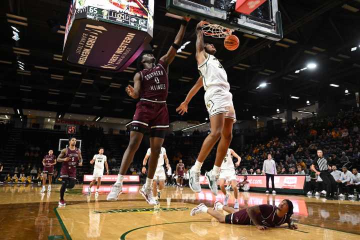 Wheeler-Thomas, Bison find pivotal paint points in crunch time to edge Southern Illinois