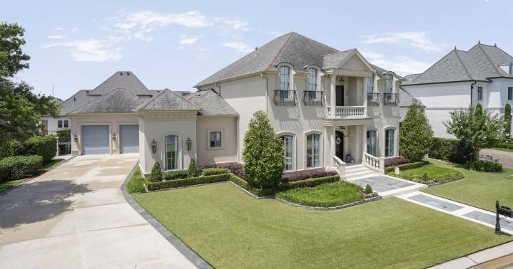 Custom Kenner home in The Gabriel offers lakefront setting and architectural details for $2.77M