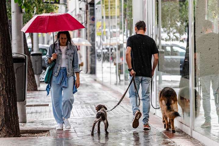 Las temperaturas seguirán subiendo esta semana hasta el viernes y las lluvias serán persistentes en norte de España