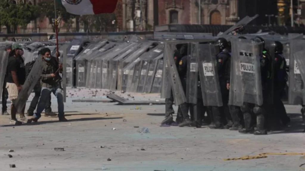 SCJN confirma daños a mural histórico durante marcha de la Generación Z 