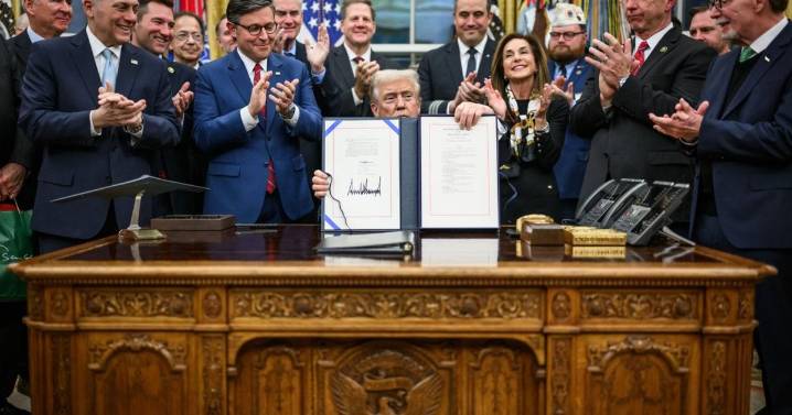 President Trump signs government funding bill, ending shutdown after a record 43