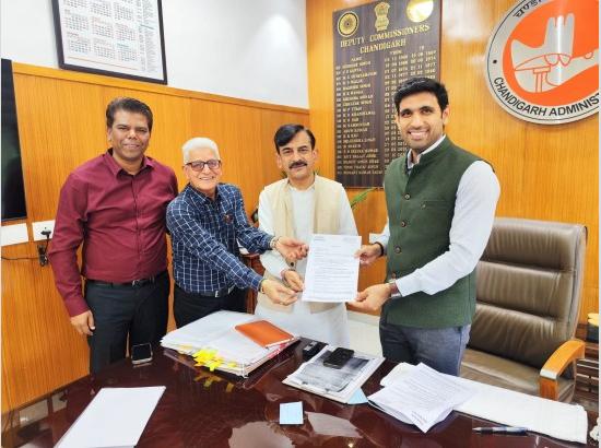 BJP seeks urgent upgrade of Nayagaon–Chandigarh road links; Joshi meets Chandigarh DC