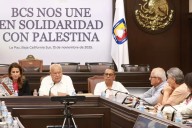 Gobernador de BCS recibe a la embajadora de Palestina y refuerzan cooperación bilateral