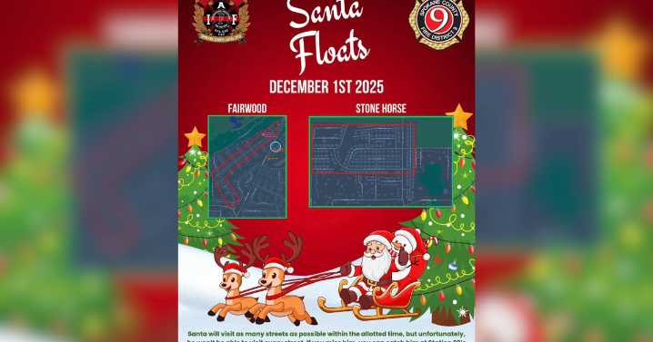 Santa to visit Fairwood and Stone Horse neighborhoods in Mead