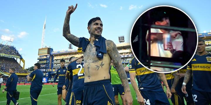 La euforia de Leandro Paredes en una famosa disco tras el triunfo de Boca en el Superclásico: los gestos a un hincha de River