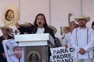 Grecia Quiroz, viuda de Carlos Manzo, pidió a ciudadanía de Uruapan que le permita tener seguridad