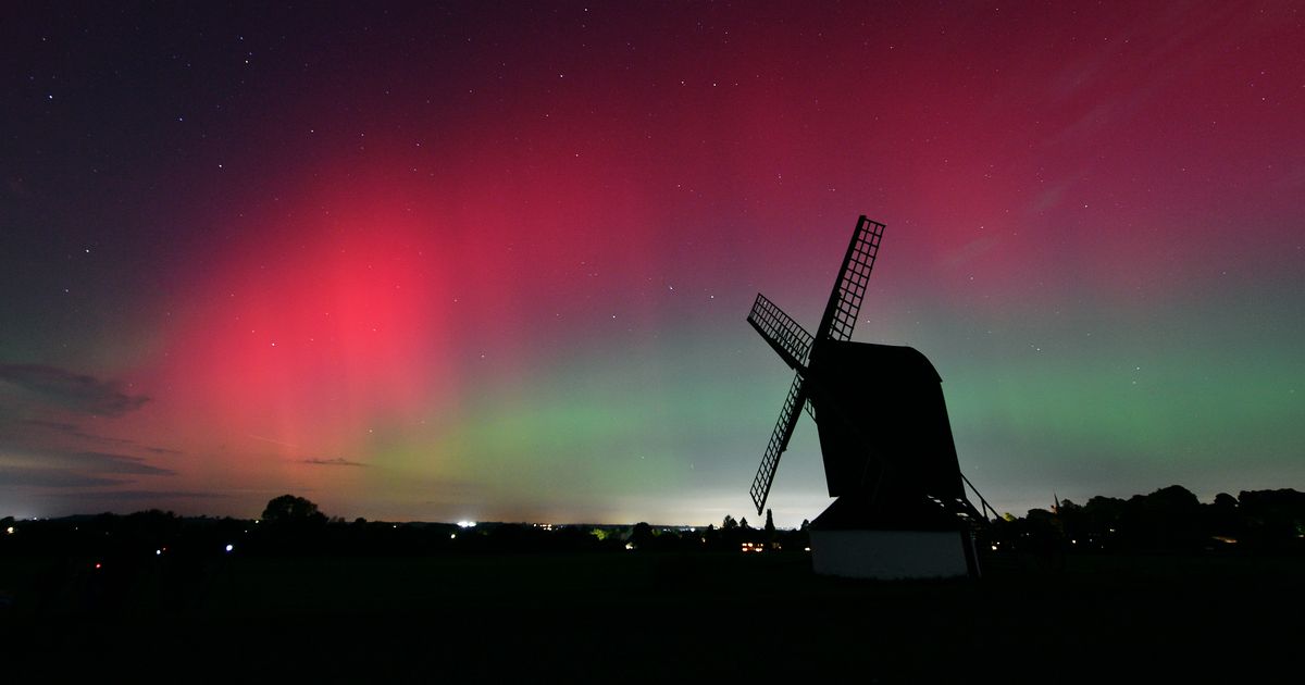 Northern Lights could be visible across UK tonight as red alert issued