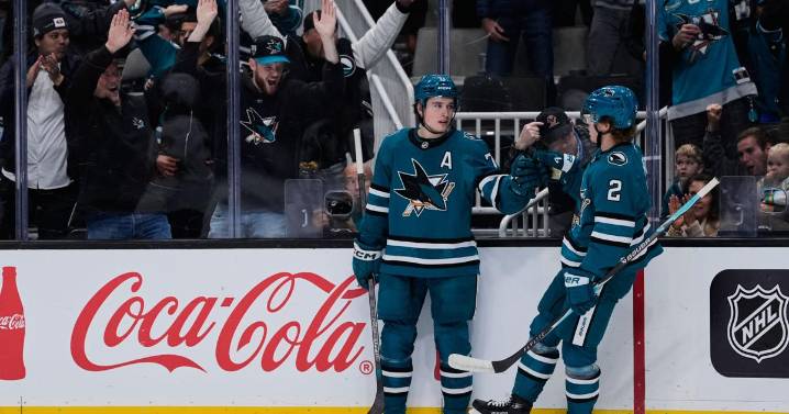 Celebrini scores 10th goal as Sharks top Panthers 3