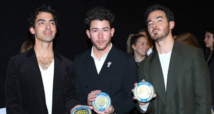 Jonas Brothers Inducted Into New Jersey Hall of Fame! | Danielle Jonas, Frankie Jonas, Joe Jonas, Jonas Brothers, Kevin Jonas, Kevin Jonas Sr, Mikie Sherrill, Nick Jonas | Celebrity News and Gossip | 