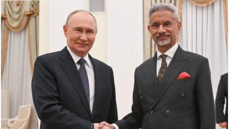 Jaishankar Meets Russian President Vladimir Putin In Moscow