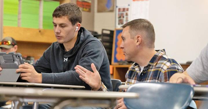 Wilkins is USD 435’s Secondary Teacher of the Year