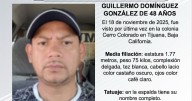 Se busca  a Guillermo Domínguez González de 48 años de edad