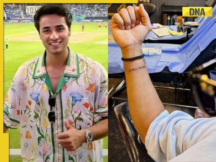 Abhishek Sharma gets motivational tattoo ahead of South Africa Series