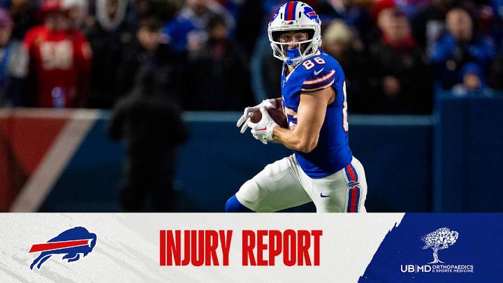 Buffalo Bills Injury Report vs. Texans