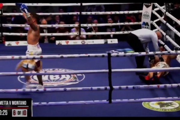 El demoledor nocaut de Beto Palmetta en Pakistán para posicionarse en la categoría welter de la AMB