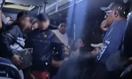 Joven saca hacha durante pelea a bordo de transporte público de Santa Catarina, Nuevo León