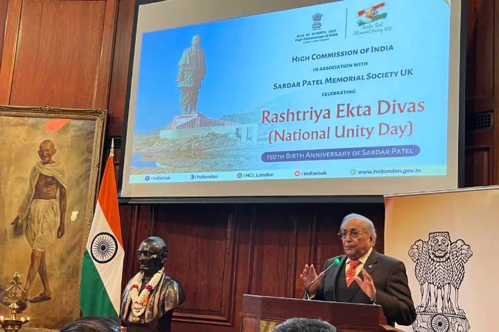 India House London Marks Rashtriya Ekta Diwas Honouring Sardar Patel’s 150th Birth Anniversary