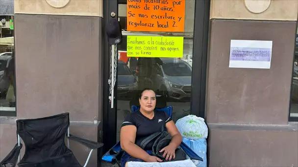 Comerciante acusa intento de apropiación de su local