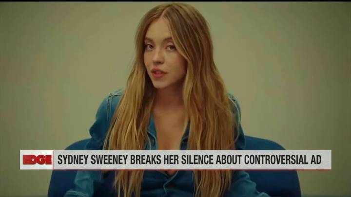 The Edge: Sydney Sweeney breaks her silence about her controversial American Eagle jeans ad