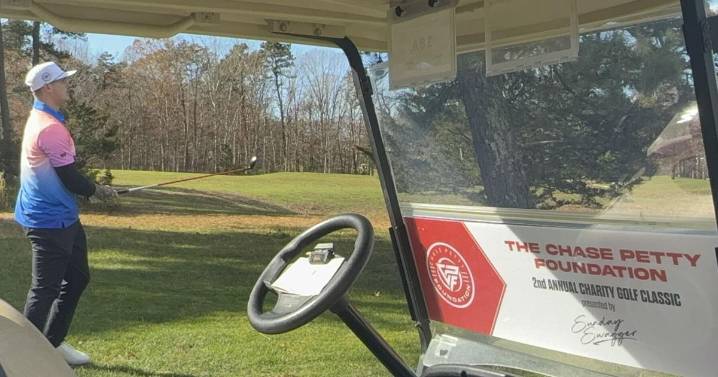 Mainland's Chase Petty hopes 'the little things' add up at charity golf tournament