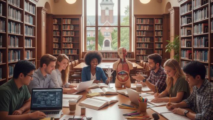 What subjects international students are opting in the United States?