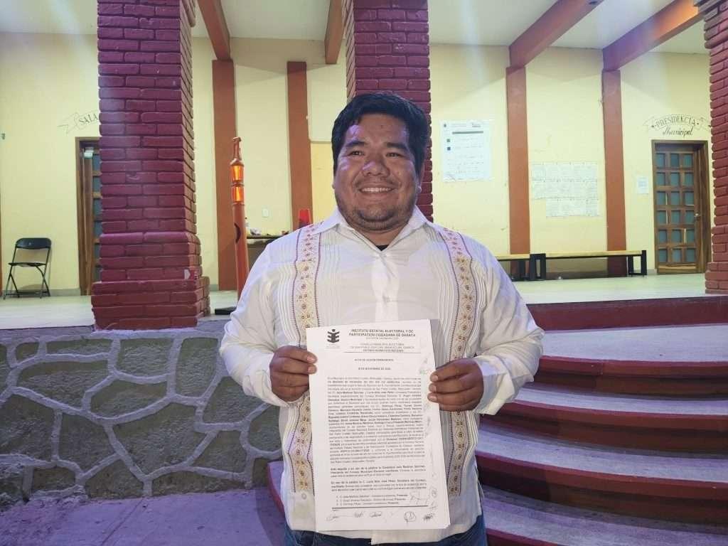 Gerardo López gana la presidencia de San Pablo Coatlán en un proceso histórico