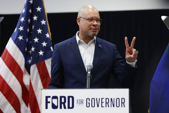 Ford launches gubernatorial campaign tour, calls Lombardo 'biggest roadblock to affordability'